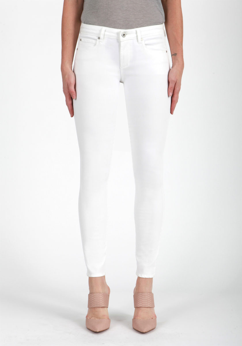 Articles of Society Sarah Ankle Skinny Jean - Clear White - Stick and Ribbon