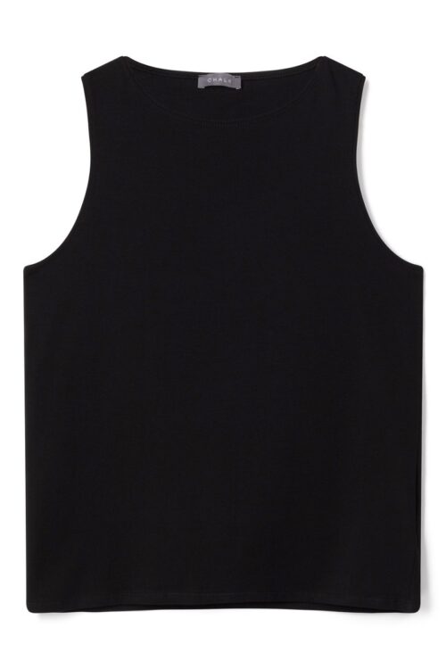 Chalk Megan Vest Top – Black