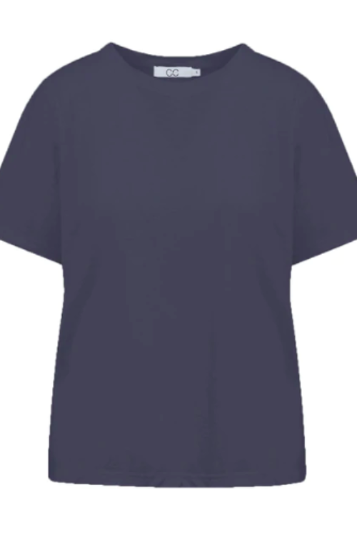 Coster Copenhagen CC Heart Regular T Shirt – Night Sky Blue