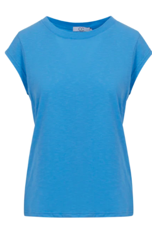 Coster Copenhagen CC Heart Basic T Shirt – Bright Blue