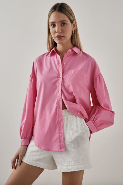 Rails Janae Shirt – Hot Pink