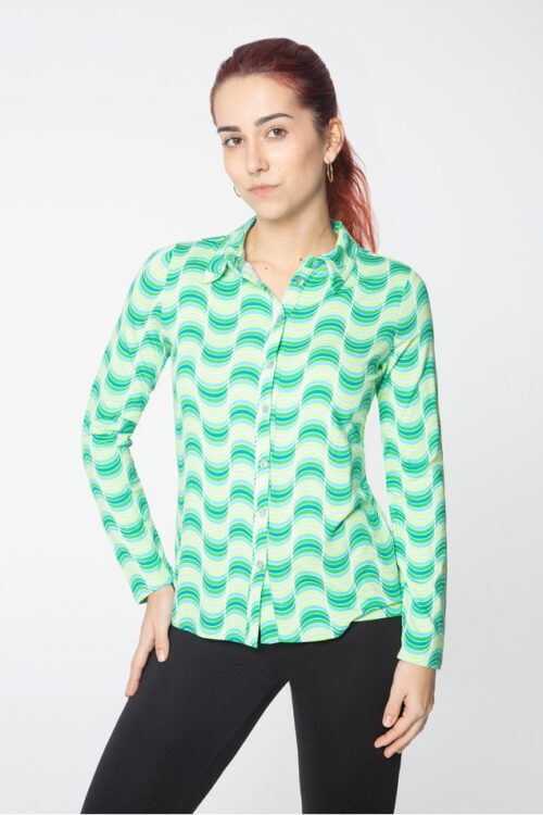 Surkana Long Sleeve Shirt – Green