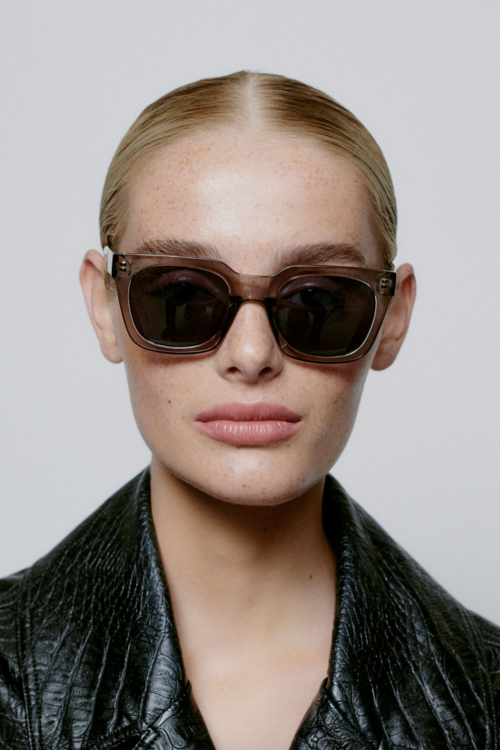 A.Kjaerbede Nancy Sunglasses – Grey Transparent